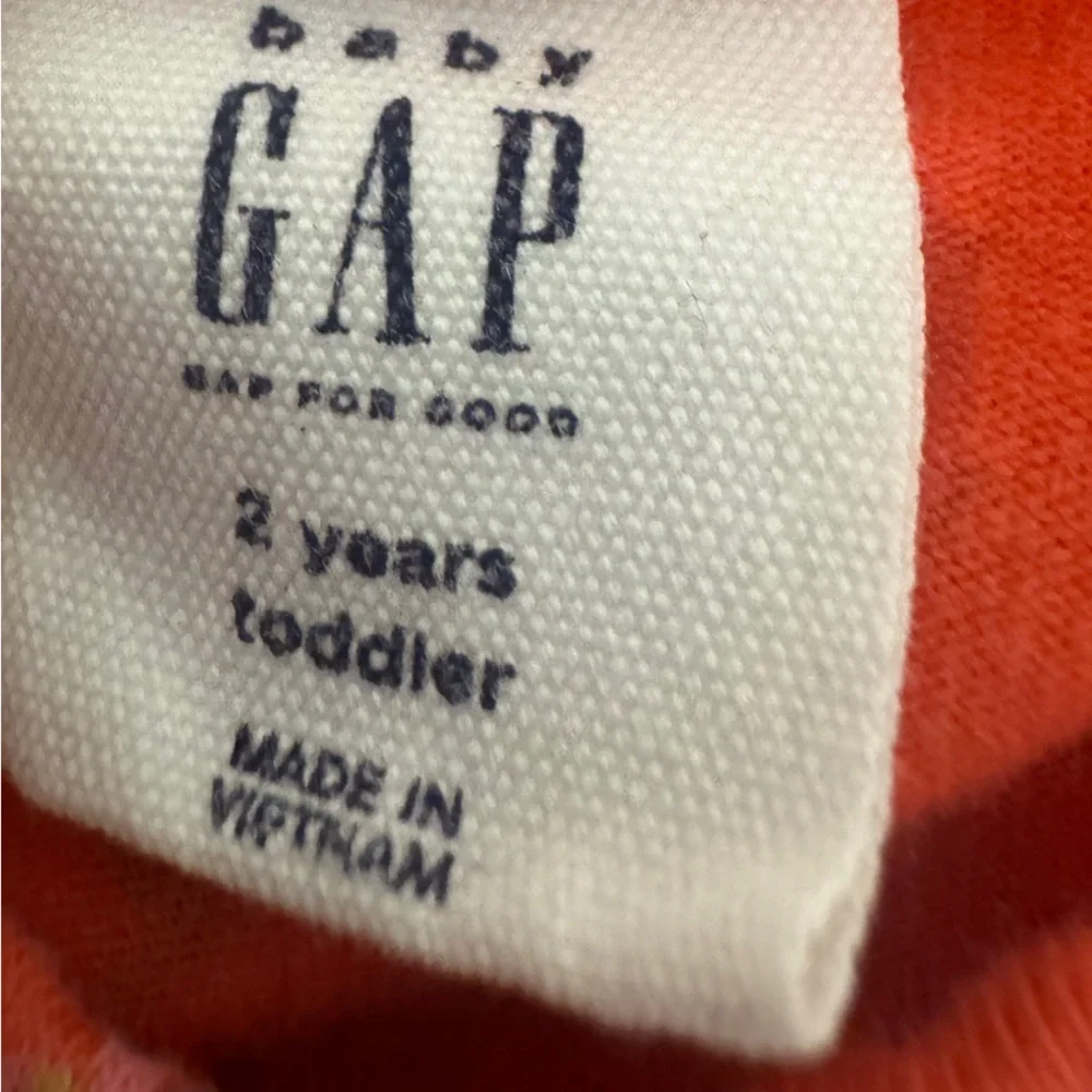 GAP Kids Casual Floral Dress - Red